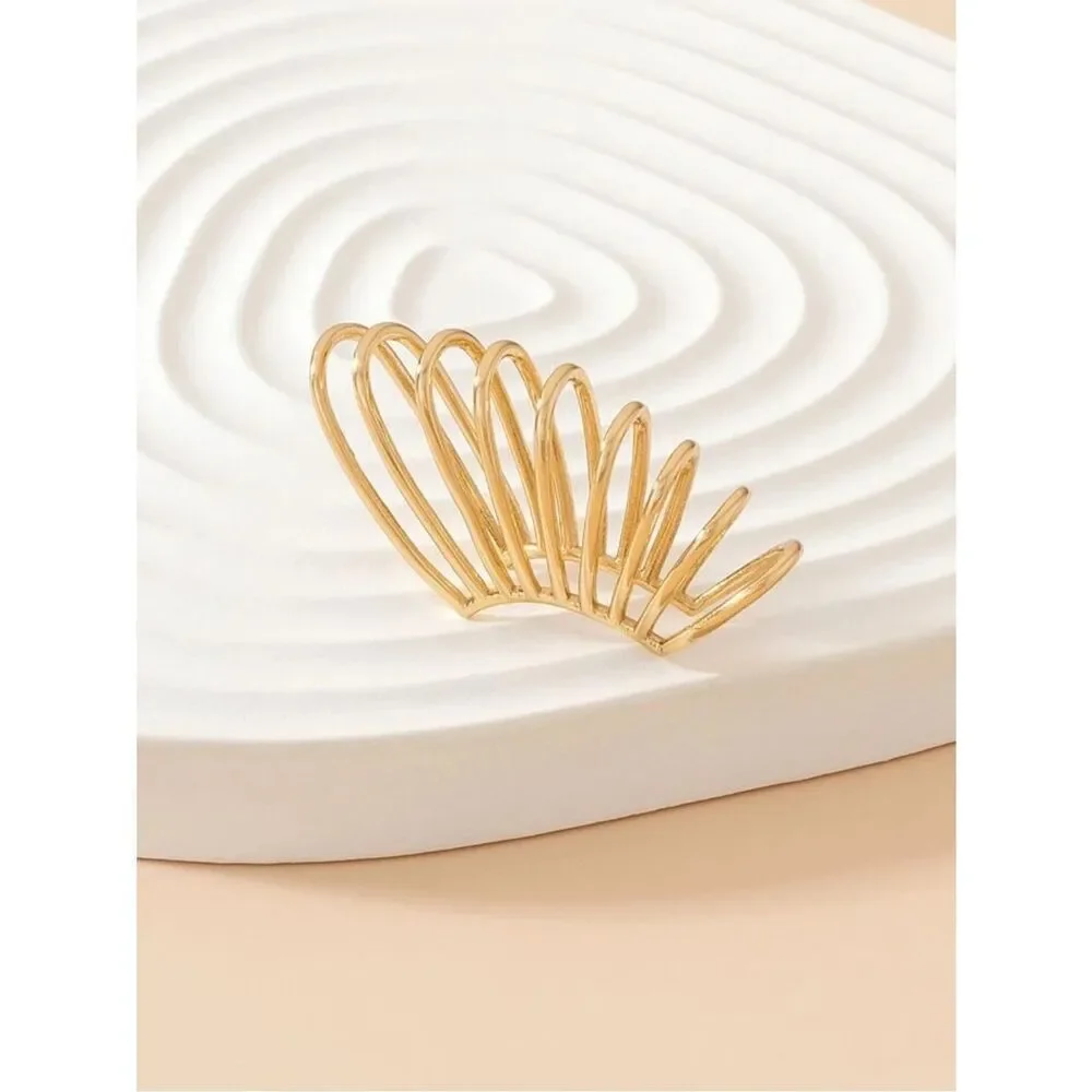 Radiant Fan ear cuff N2078